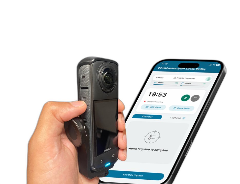 AIM Capture app with Insta360 camera